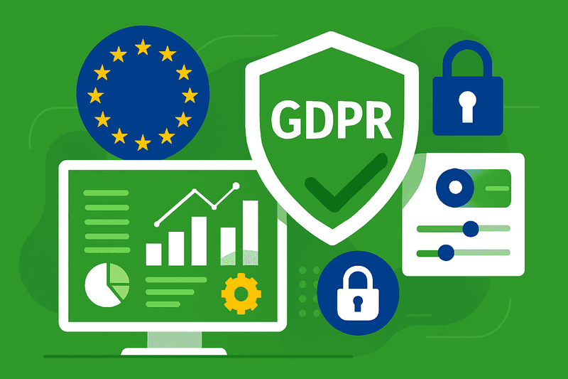 Blog post image for GDPR-Compliant Analytics: Privacy-First Tracking for European Businesses